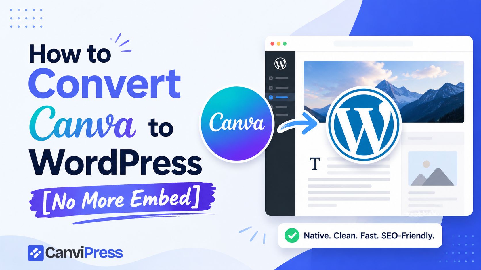 How to Convert Canva to WordPress in 2026 [No More Embed]